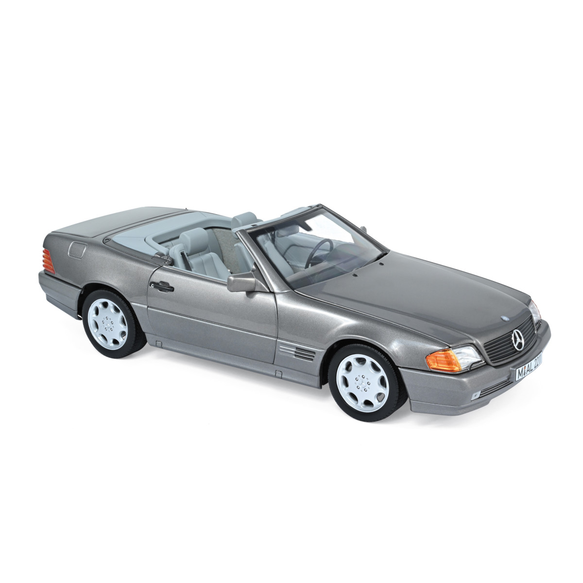 Norev 183715 Mercedes-Benz 500 SL - Grau metallic - 1989  1:18