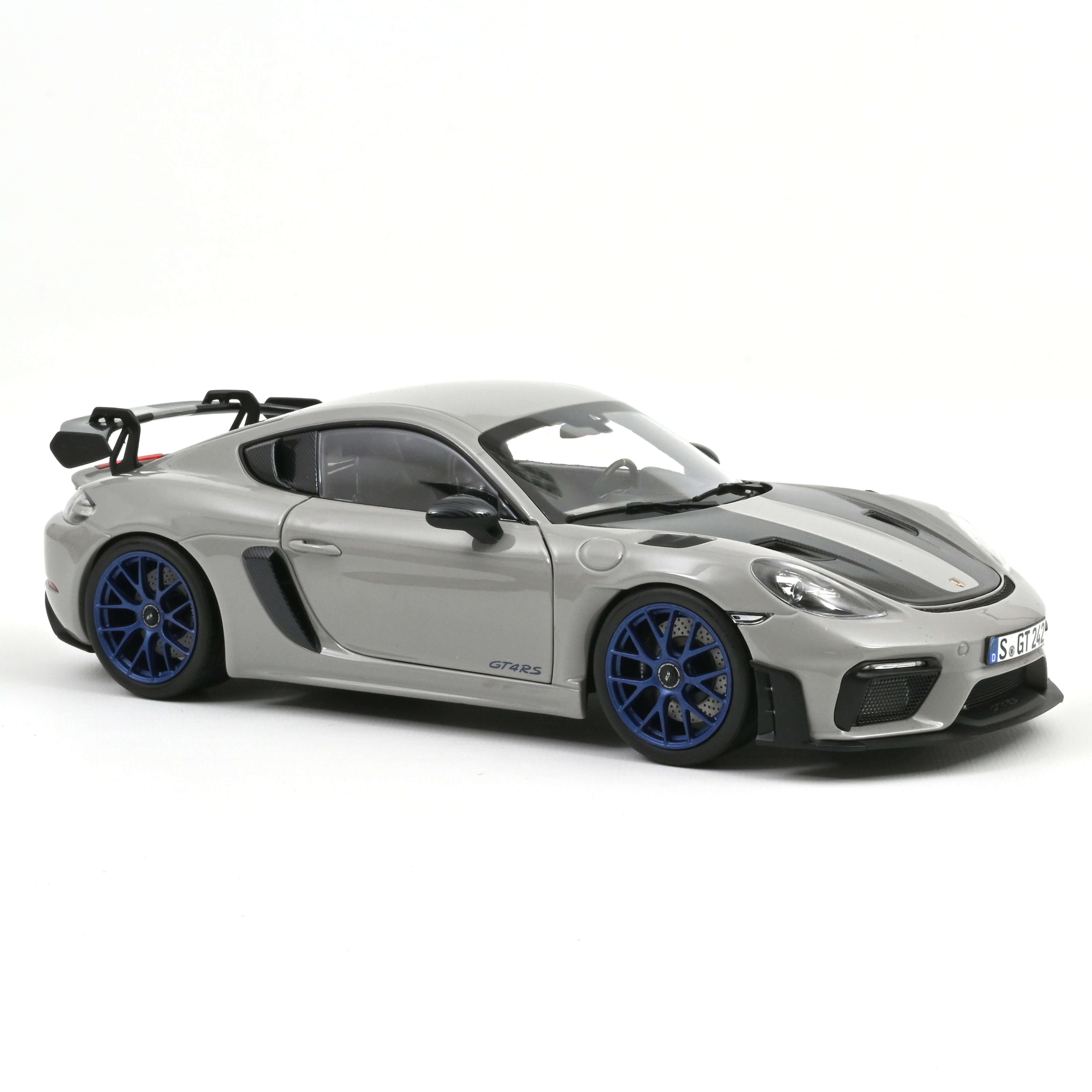 Norev 187253 Porsche Cayman GT4 RS mit Weissachpaket - Kreide - 2023  1:18