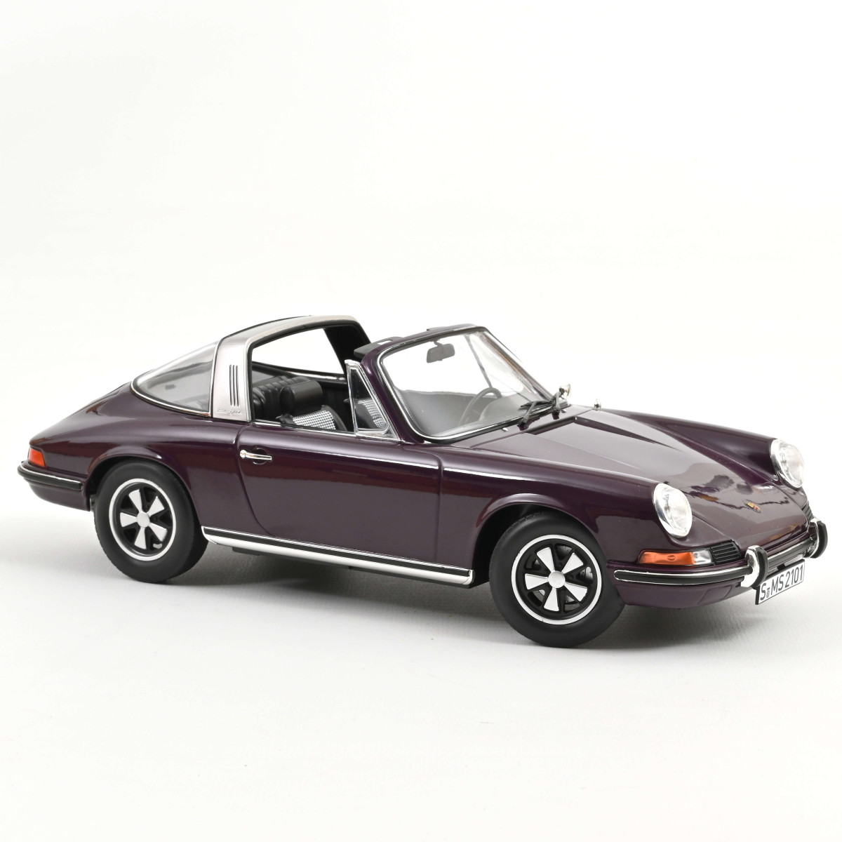 Norev 187644 Porsche 911 E Targa - Lila  - 1971  1:18