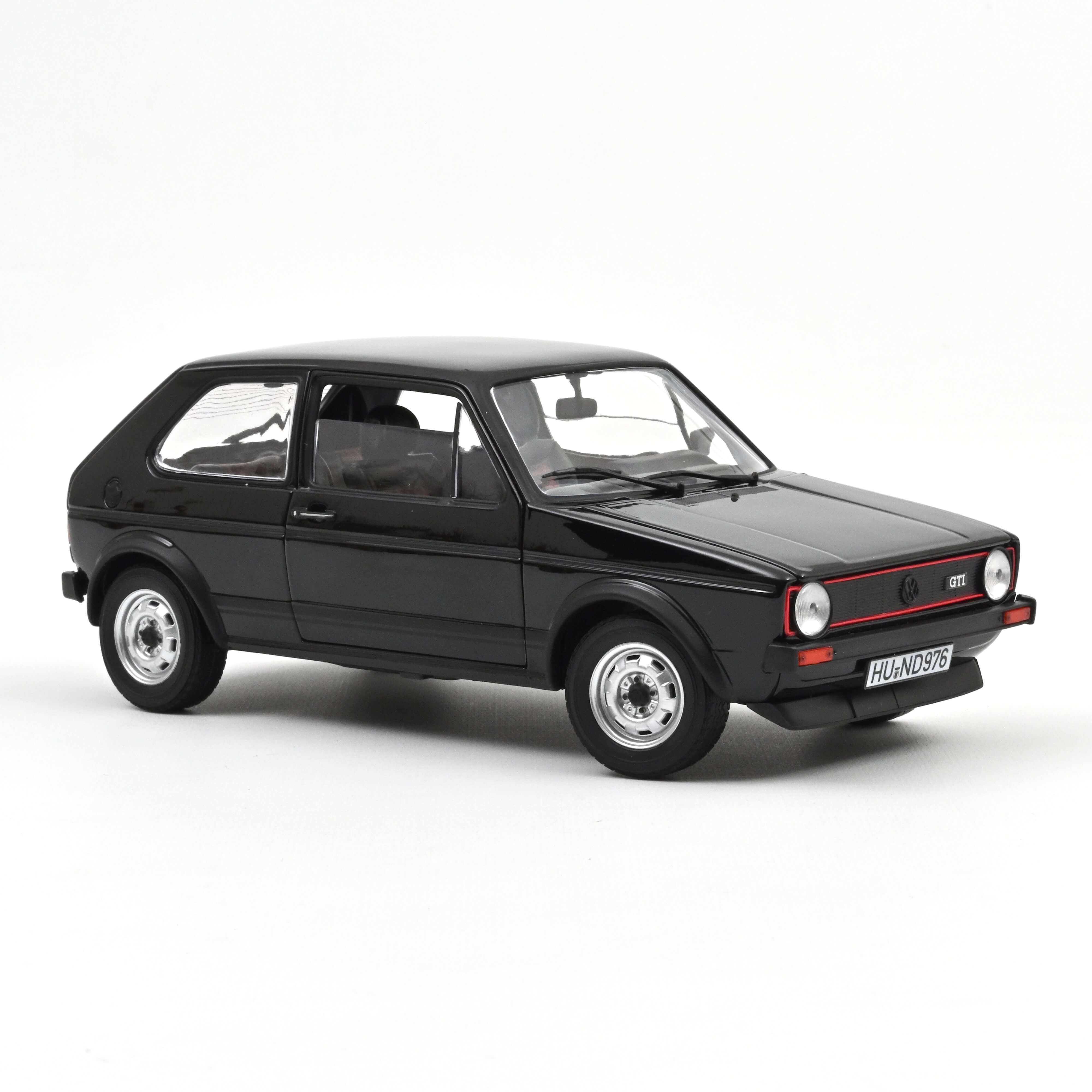 Norev 188487 Volkswagen Golf GTI - Black - 1976 1:18
