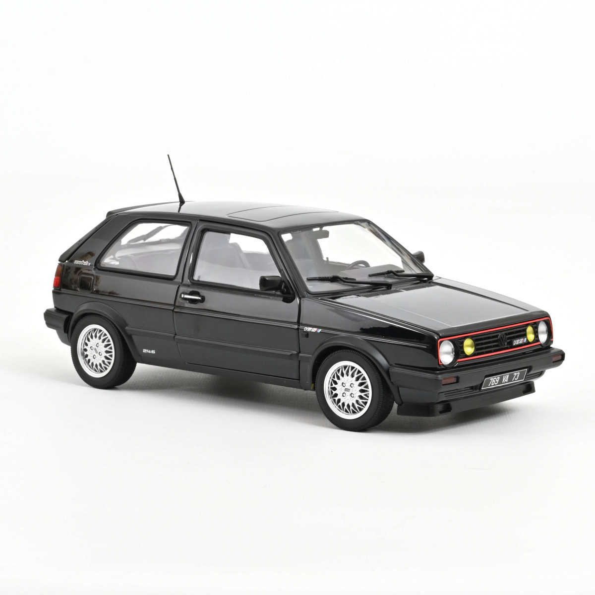 Norev 188559 VW Golf GTI Match - Black metallic - 1989  1:18