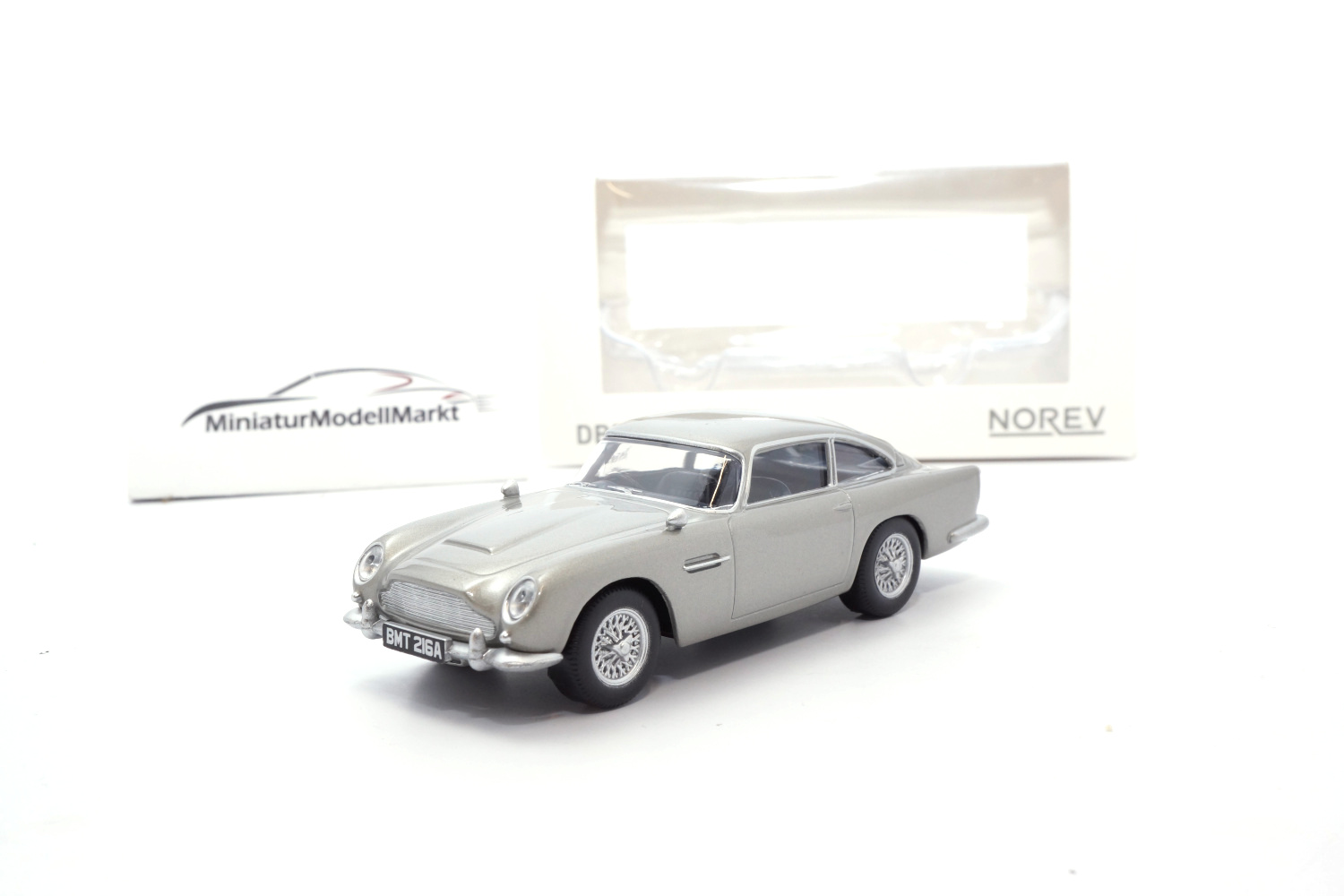 Norev 270523 Aston Martin DB5 - Silber - 1963  1:43