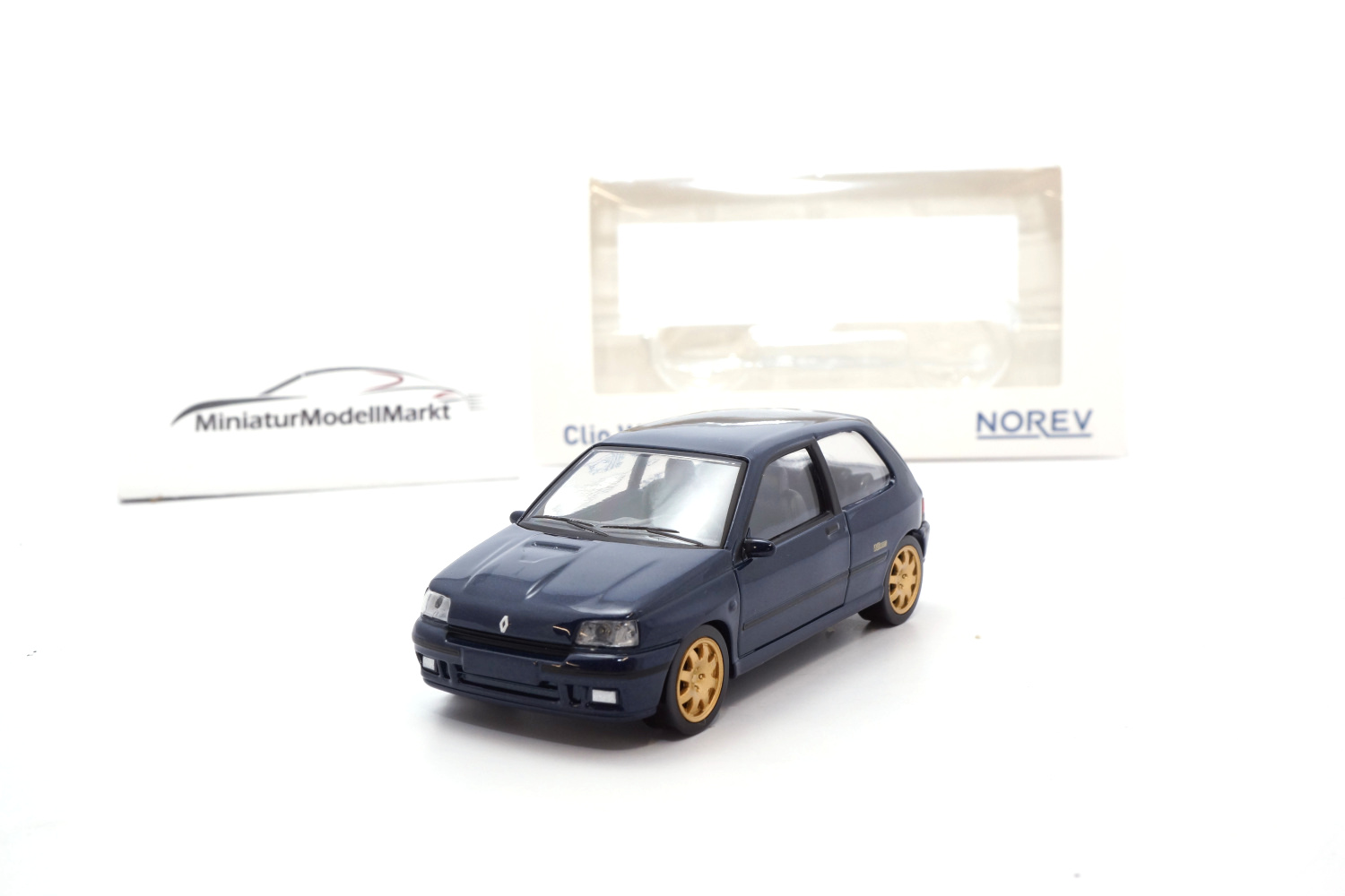 Norev 430201 Renault Clio Williams - Blau - 1993 1:43