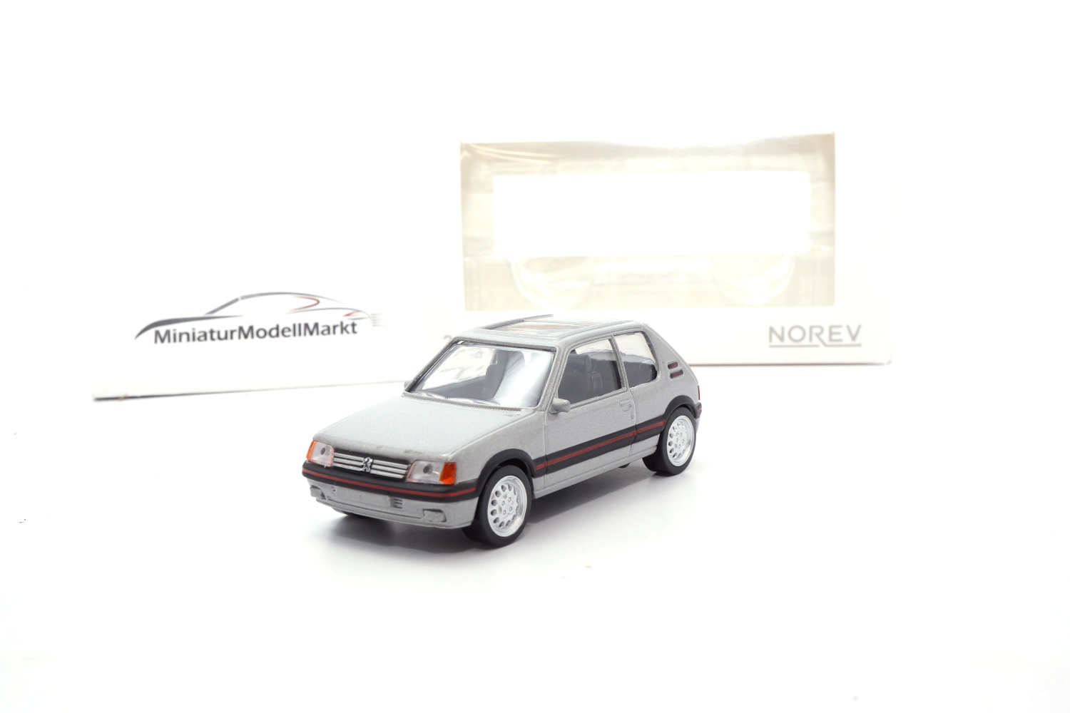 Norev 430201 Peugeot 205 GTI - Grau - 1992 1:43