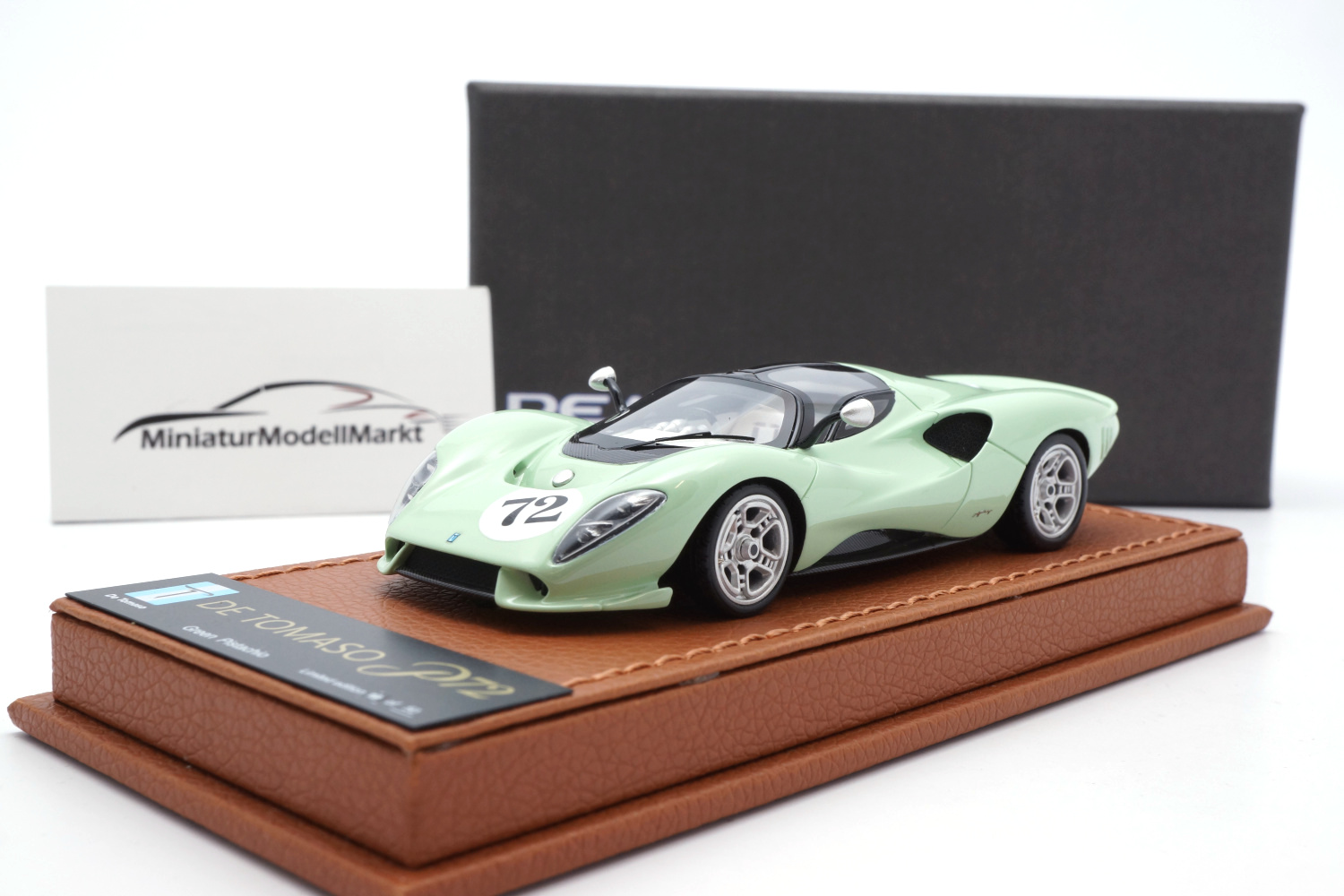 Peako 33804 De Tomaso P72 - Le Mans Classic Green #72 1:43