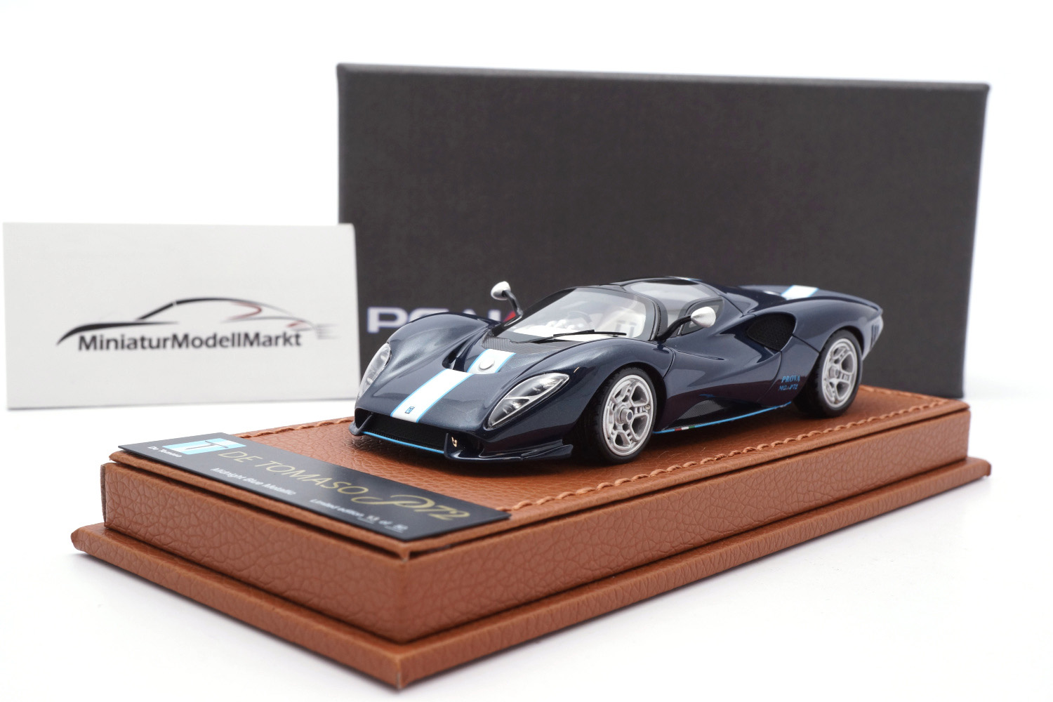 Peako 33806 De Tomaso P72 - Midnight Blue 1:43