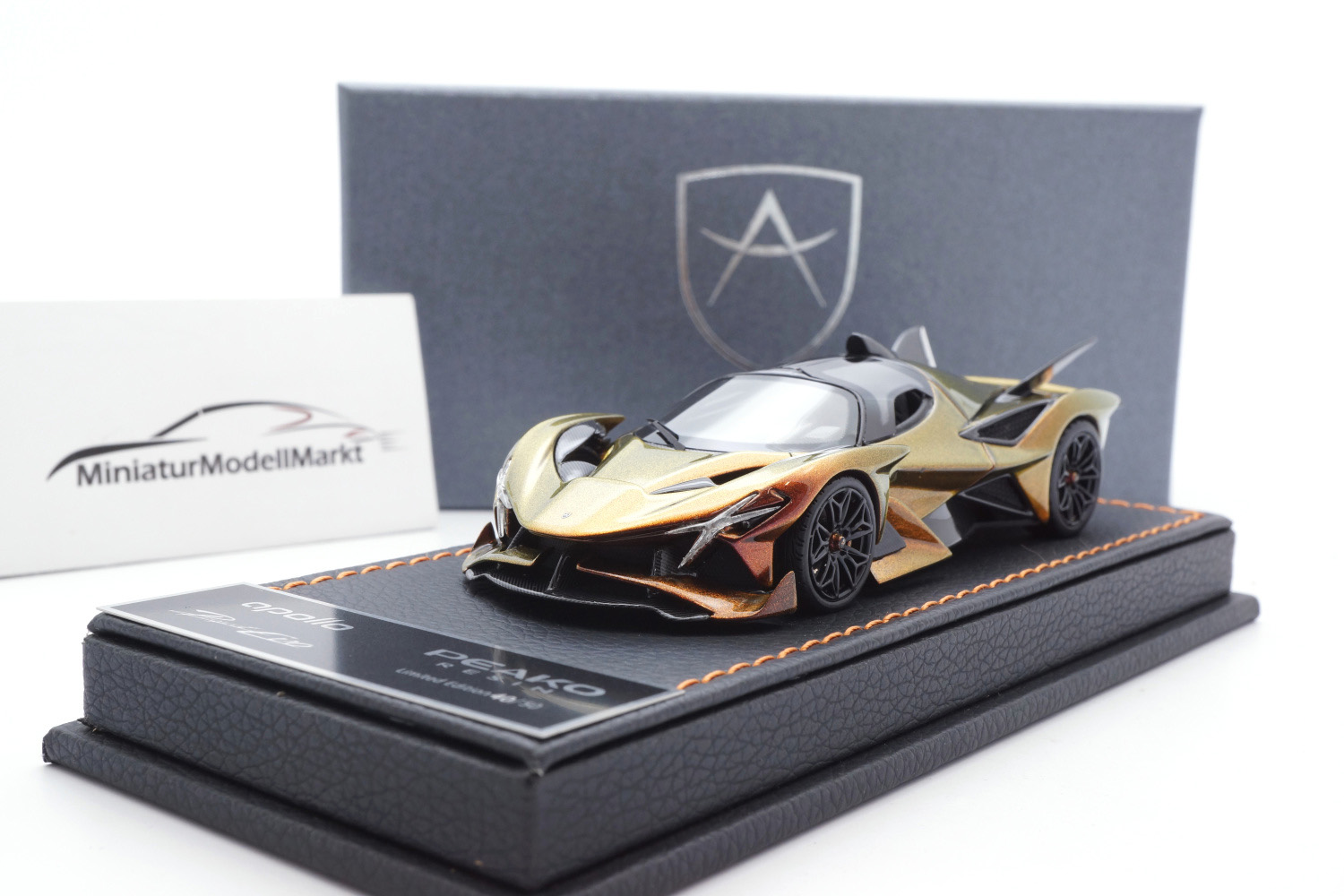 Peako 35002 Apollo Automobil Apollo Project EVO - Chameleon Gold 1:43