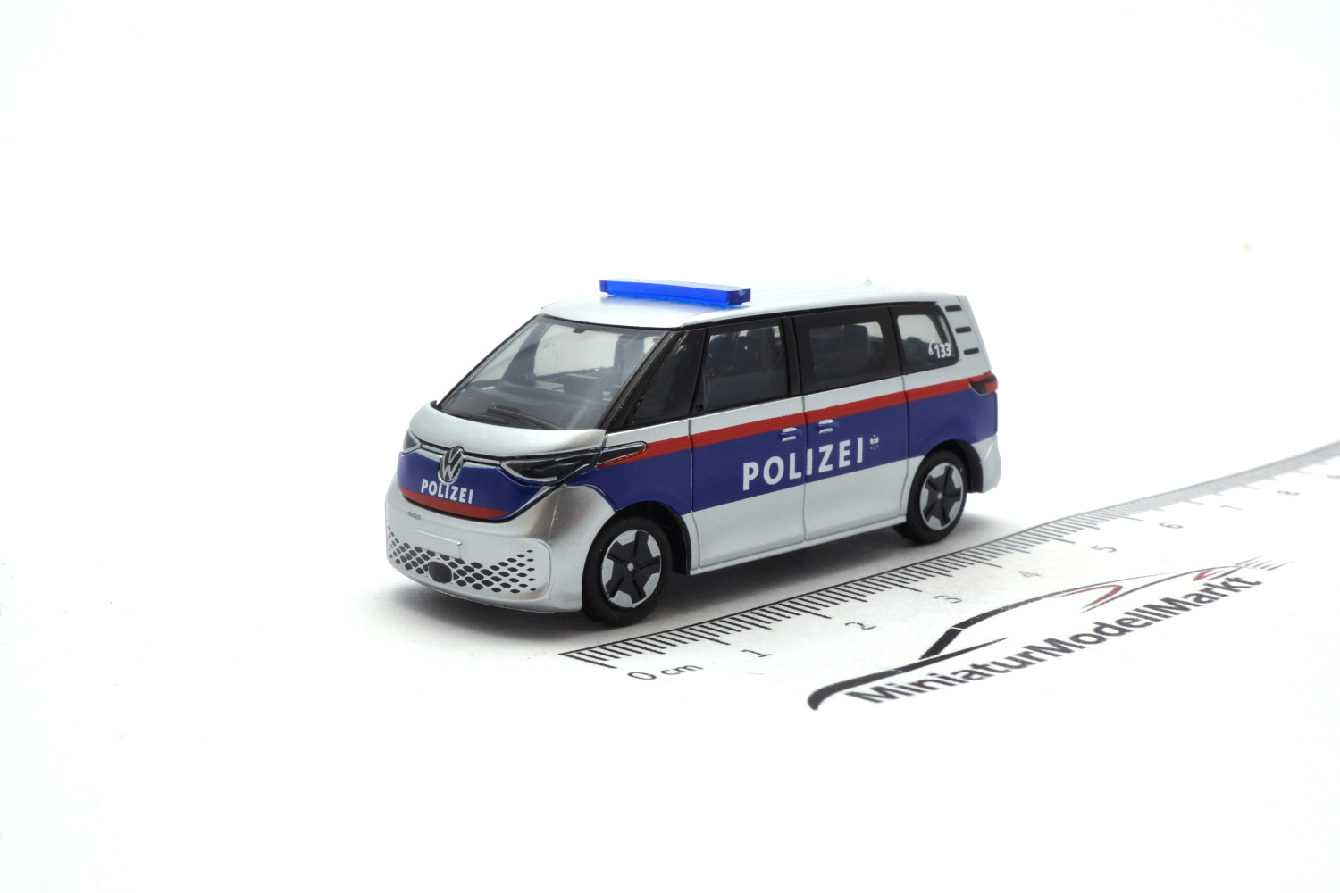 Rietze 51401 Volkswagen ID.Buzz People - Polizei Österreich 1:87