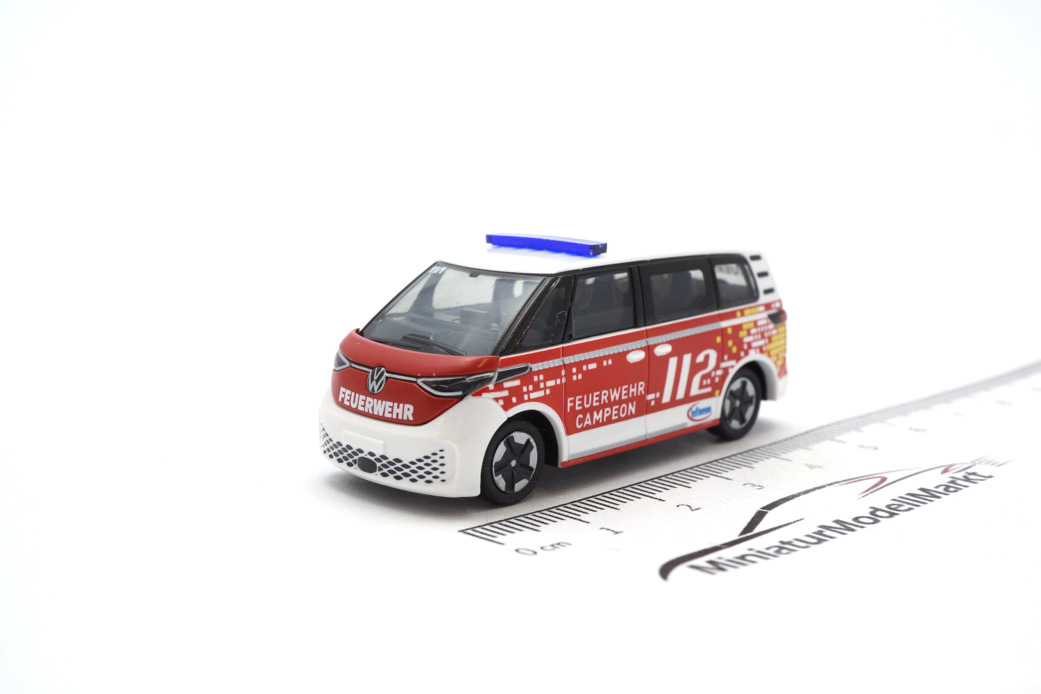 Rietze 51403 VW ID.Buzz People - Campus Infineon Berufsfeuerwehr 1:87