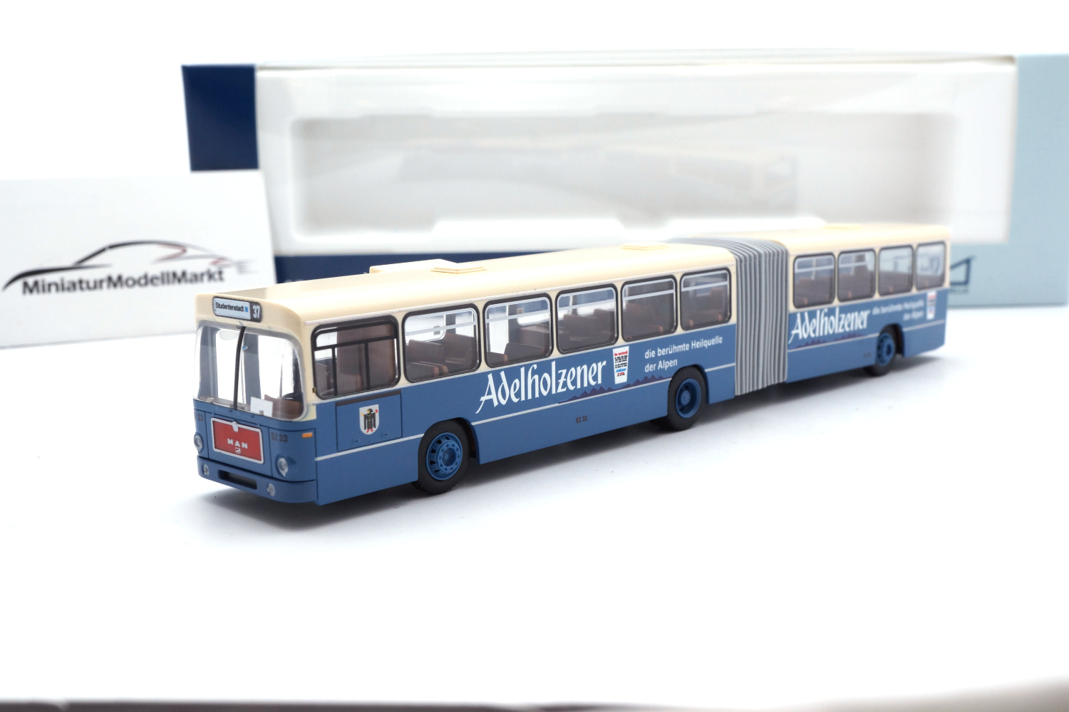 Rietze 75109 MAN SG 192 MVG München - Adelholzener, 1:87 1:87