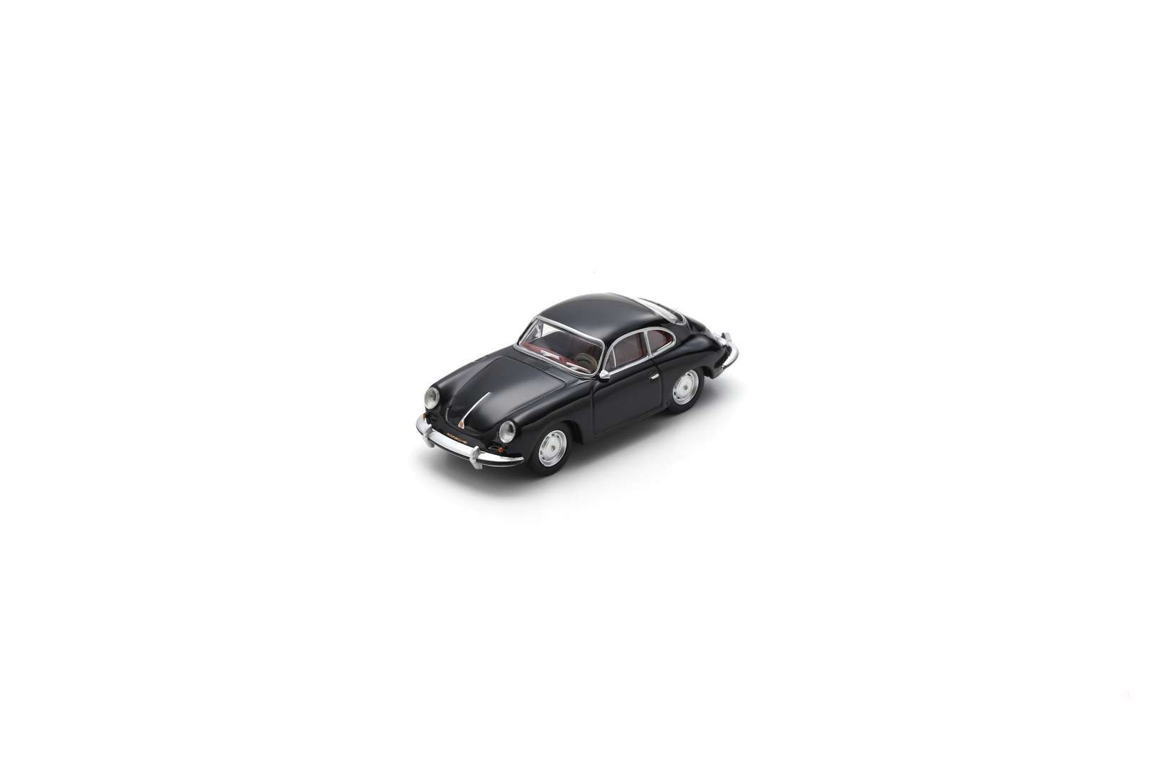 Schuco 452037500 Porsche 356 Carrera 2 - Schwarz 1:64