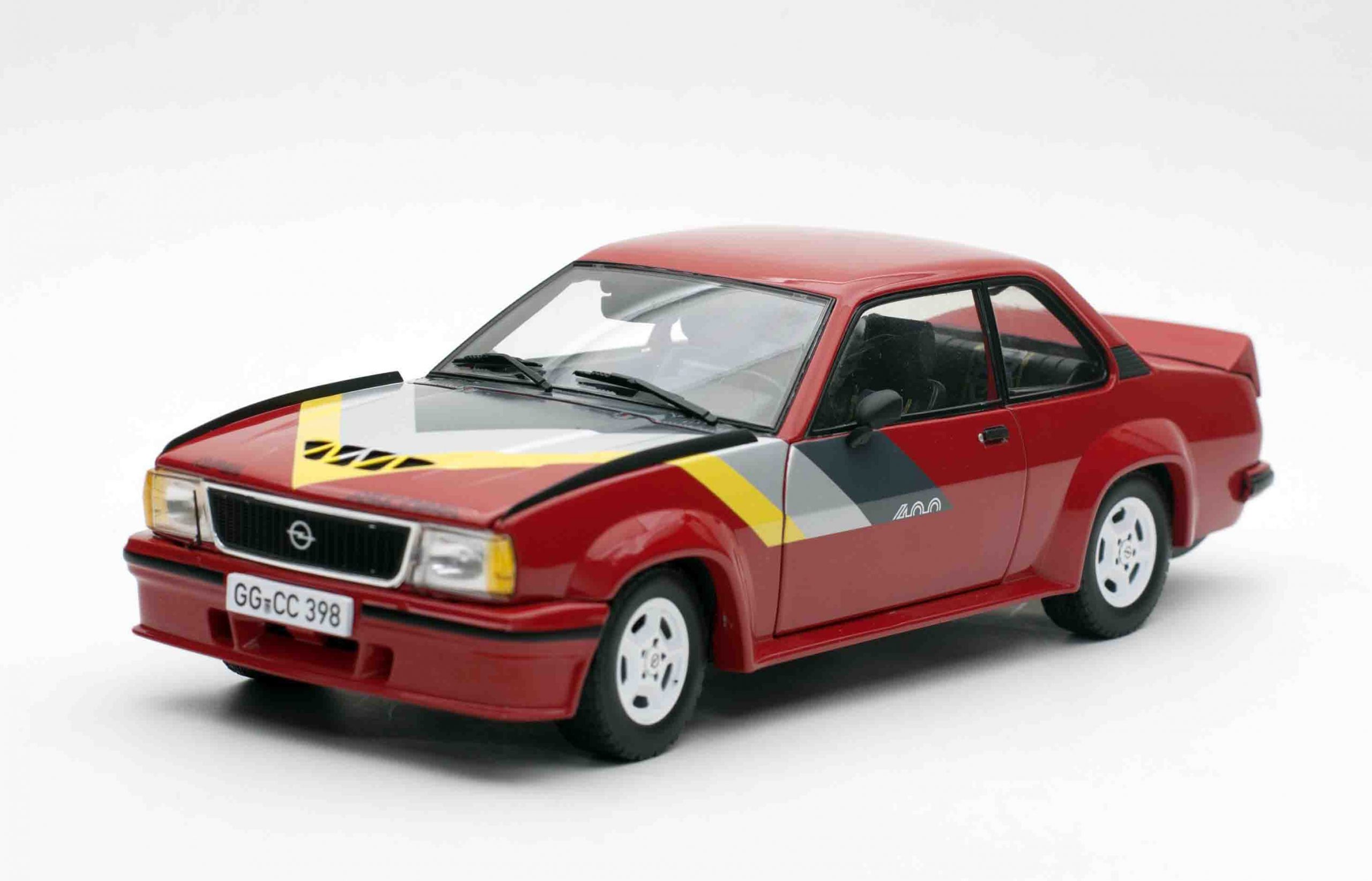 Sun Star SUN5398 Opel Ascona B 400 - rot , Dekor 1:18