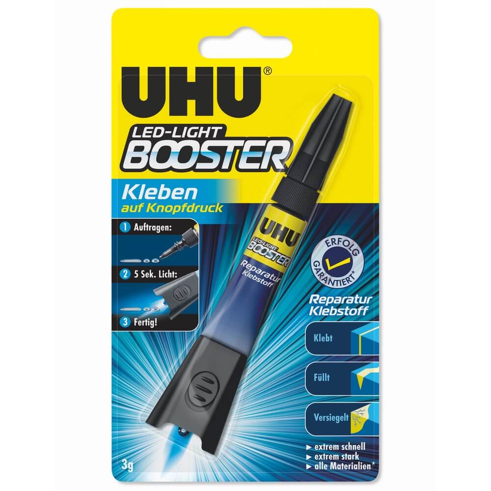 UHU 48150 Modellbaukleber - UV-Kleber - Resine-Kleber - UHU Led-Light Booster (Grundpreis: 330 EUR/100g) 