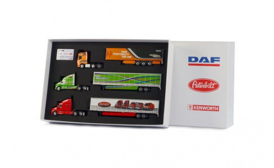 WSI 02-1753 Daf Brand Box - DAF + Peterbilt + Kenworth 1:50