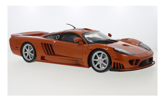 Motormax MOM73005ORANGE Saleen S7 Twin Turbo - orange - Vorbestellung 1:12