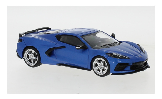 IXO IXOMOC316 Chevrolet Corvette (C8) Stingray - blau (Metallic) 1:43