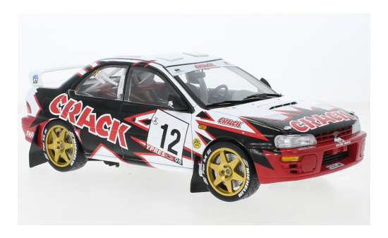 Sun Star SUN5515 Subaru Impreza 555 - Crack - Rally Ypern - P.Litaer - G.Derammelaere 1:18