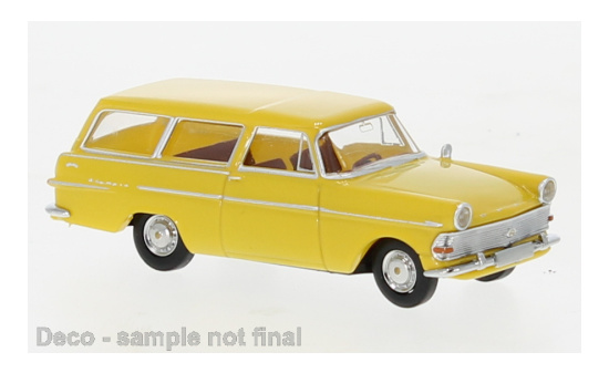 Brekina BRE20136 Opel P2 Caravan - gelb 1:87