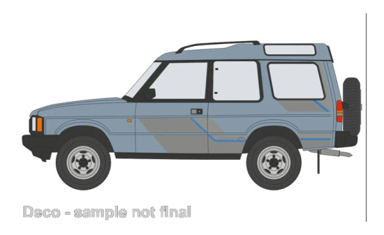 Oxford OXF43DS1002 Land Rover Discovery 1 - hellblau - Vorbestellung 1:43