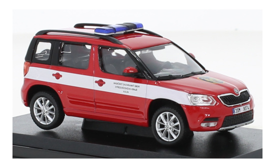 Abrex ABR143ABX-031XL Skoda Yeti FL - HZS Stredoceskeho Kraje Kolin 1:43