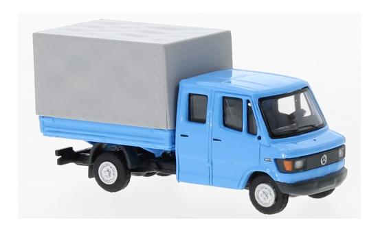 Brekina BRE36951 Mercedes L 307 D Doka - blau 1:87