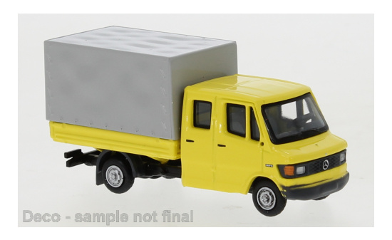 Brekina BRE36950 Mercedes L 307 D Doka - hellgelb 1:87