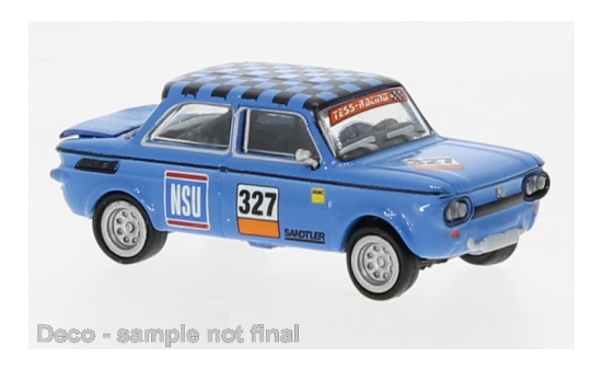 Brekina BRE28257 NSU TTS - blau - NSU Sport 1:87