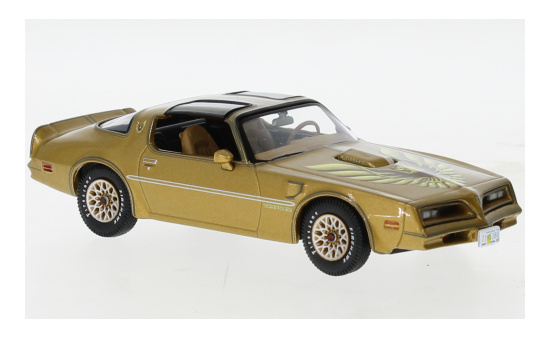 IXO IXOCLC412N Pontiac Firebird Trans Am - gold (Metallic) , Dekor 1:43