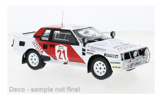 IXO IXO24RAL025A Toyota Celica TwinCam Turbo (TA64) - Safari Rally - J.Kankkunen - F.Gallagher 1:24