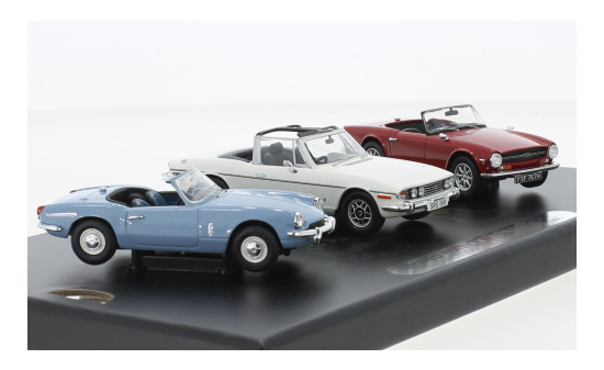 Vanguards VANTC00005 Triumph 3er-Set: Topless Collection 1:43