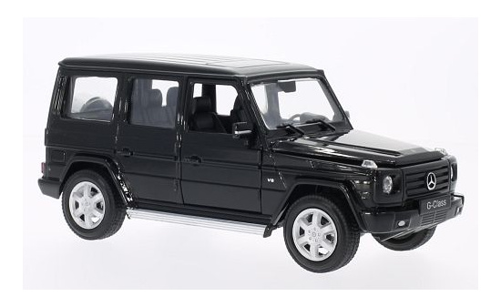 Welly WEL24012W-BLACK Mercedes G-Klasse - schwarz 1:24