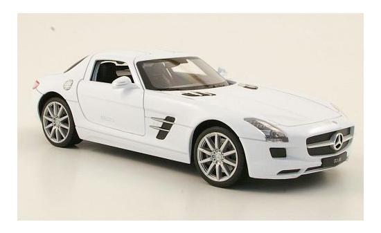 Welly WEL24025W-WHITE Mercedes SLS AMG (C197) - weiss 1:24