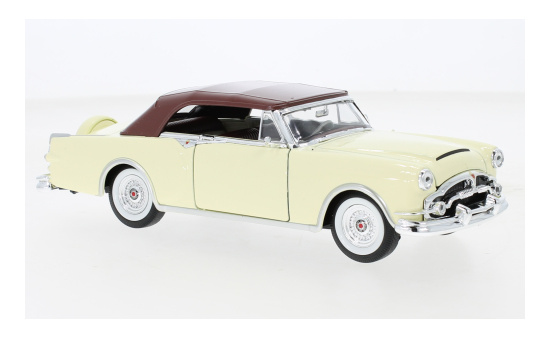 Welly WEL24016H-W-CREAM Packard Caribbean - hellbeige , braun 1:24