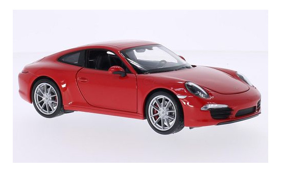 Welly WEL24040W-RED Porsche 911 (991) Carrera S - rot - Vorbestellung 1:24