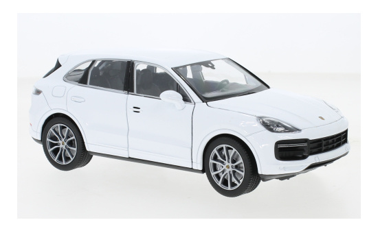 Welly WEL24092W-WHITE Porsche Cayenne Turbo - weiss 1:24