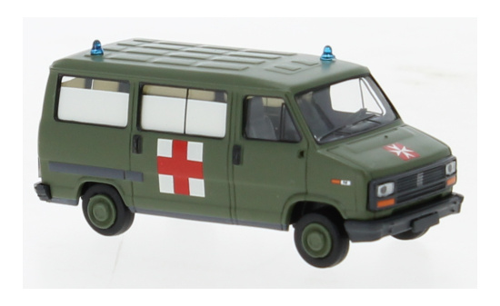 Brekina BRE34912 Fiat Ducato Bus - Militärambulanz 1:87