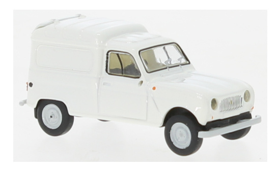 Brekina BRE14756 Renault R4 Fourgonnette - weiss 1:87