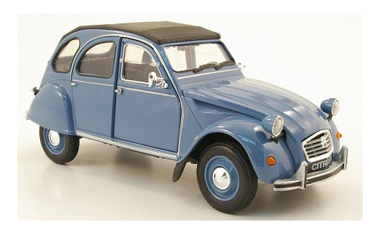 Welly WEL24009A-W-BLUE Citroen 2CV - blau 1:24