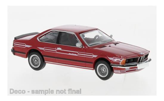 Brekina BRE24360 BMW 635 CSi - rot - Alpina 1:87