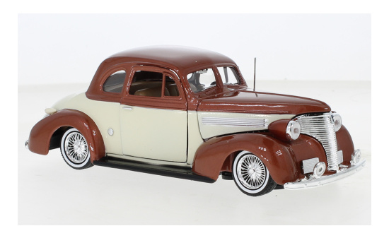 Motormax MOM79028 Chevrolet Coupe - braun (Metallic) , beige - Vorbestellung 1:24