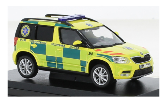 Abrex ABR143ABX-031XO03 Skoda Yeti FL - ZZS Stredoceskeho Kraje 360 1:43