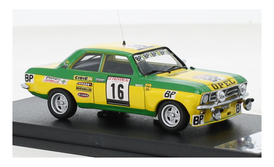 Trofeu TRODSN-63 Opel Ascona A - BP - Tour de Corse - J.L.Clarr - J-F.Fauchille 1:43