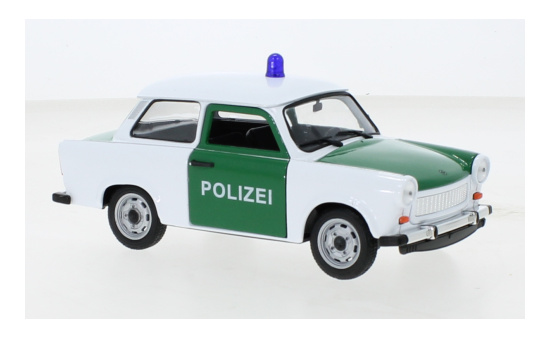 Welly WEL24037GP-W-WHITE Trabant 601 - Polizei (D) 1:24