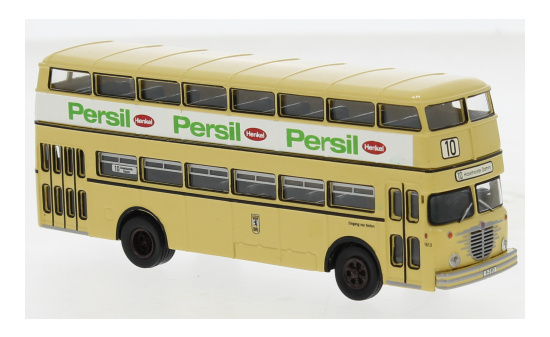 Brekina BRE61257 Büssing D2U Doppeldecker - BVG - Persil 1:87