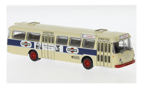 Brekina BRE59367 Büssing Senator 12 D - Bad Kreuznach - Martini 1:87