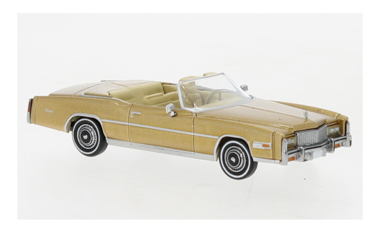 Brekina BRE19752 Cadillac Eldorado Convertible - beige (Metallic) 1:87