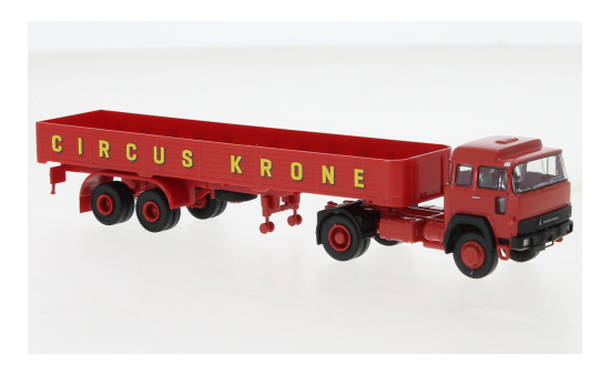 Brekina BRE83261 Magirus 310 D 16 Pritschen-SZ - Circus Krone 1:87