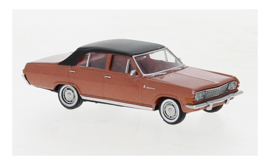 Brekina BRE20762 Opel Diplomat A - kupfer (Metallic) , schwarz 1:87