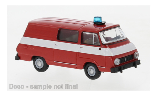 Brekina BRE30812 Skoda 1203 Halbbus - rot - Feuerwehr 1:87