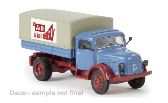 Brekina BRE58047 Steyr 380 PP - A&O Lebensmittel 1:87